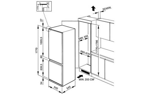 CR325APL1冰箱尺寸