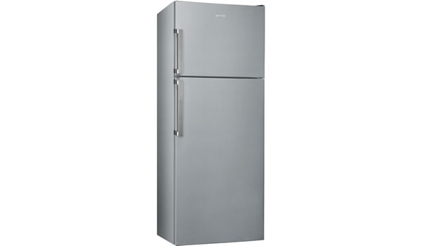 SMEG下冷冻双开门冰箱standard系列银色外观